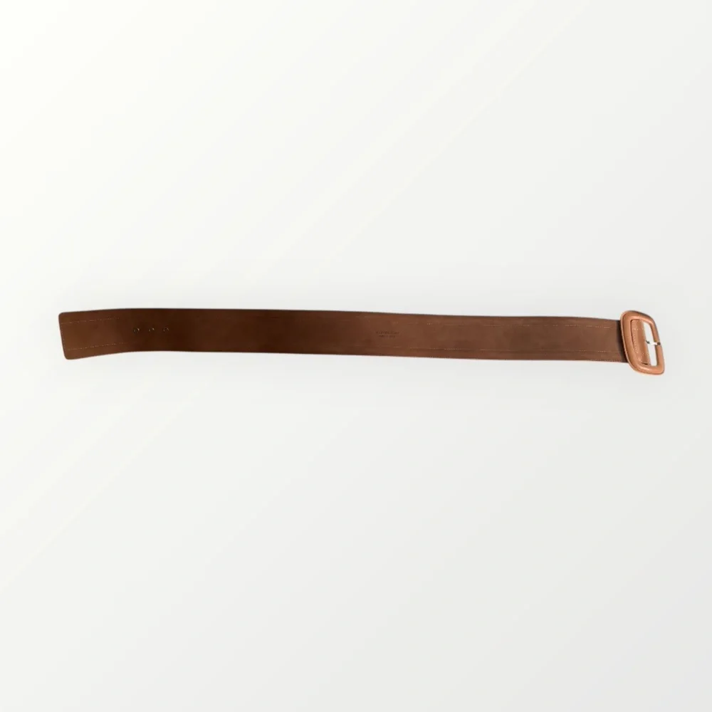 Michael Kors Leather Wide Belt Large